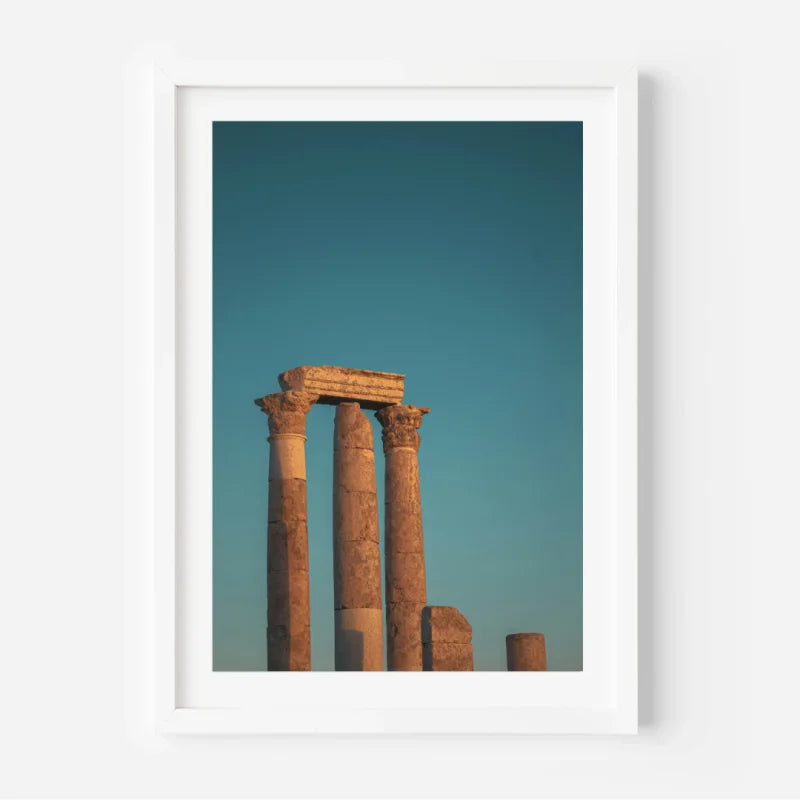 Framed Roman Ruins Fine Art Prints - Framed Fine Art Prints