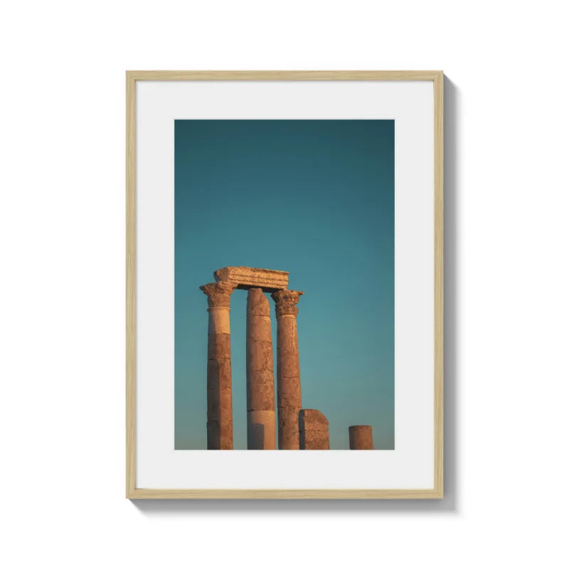 Framed Roman Ruins Fine Art Prints - Framed Fine Art Prints