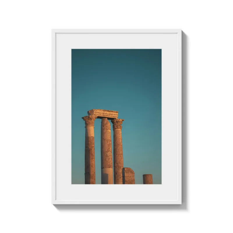 Framed Roman Ruins Fine Art Prints - Framed Fine Art Prints