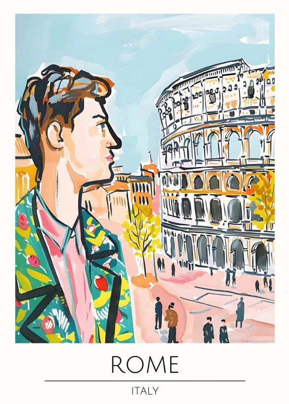 Framed Rome Canvas Prints World Tour Collection - Ready to Hang Canvas Prints