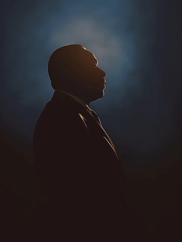 Framed Silhouette Canvas Prints Breaking Borders - Ready to Hang Canvas Prints