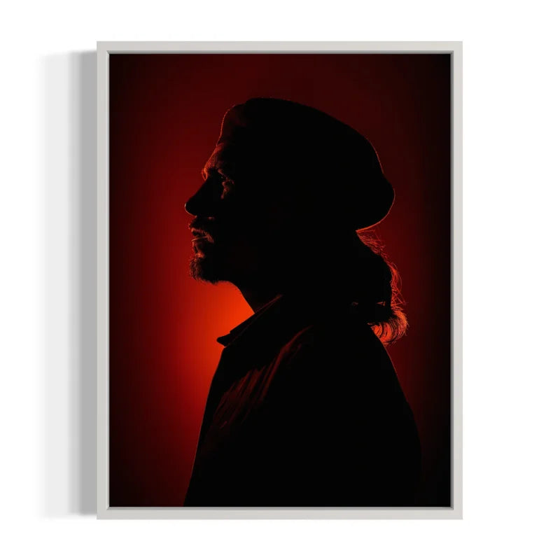 Framed Silhouette Canvas Prints Breaking Borders - Ready to Hang Canvas Prints