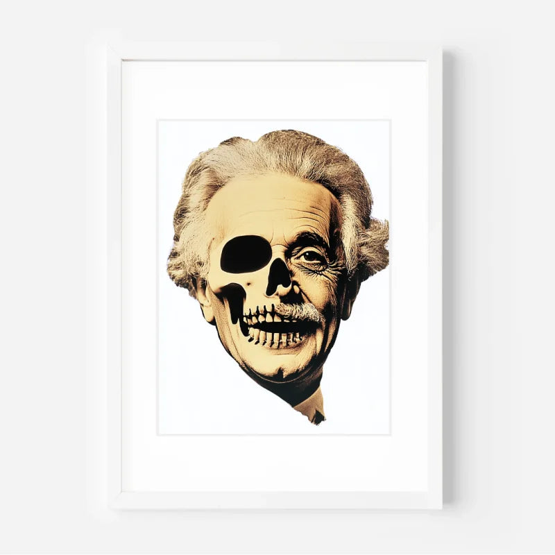 Framed Skull Portrait Decay Series Legends Icons - Legends & Icons