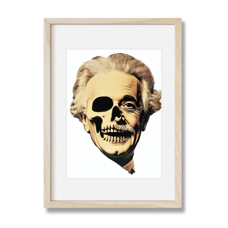 Framed Skull Portrait Decay Series Legends Icons - Legends & Icons