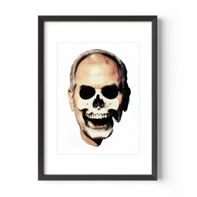 Framed Skull Portrait Decay Series Legends Icons - Legends & Icons