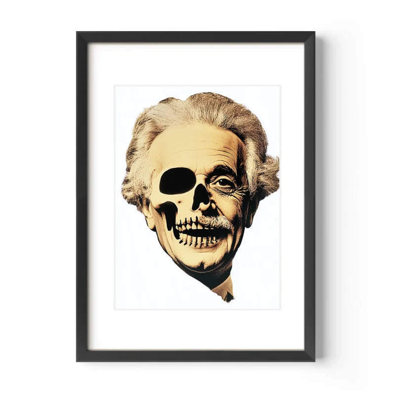 Framed Skull Portrait Decay Series Legends Icons - Legends & Icons