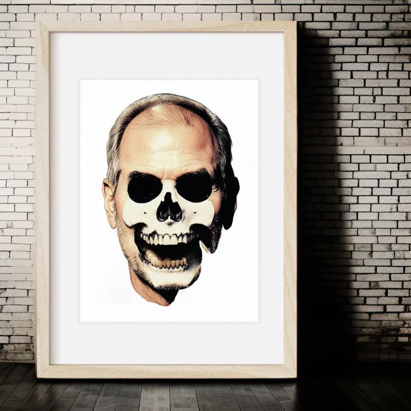 Framed Skull Portrait Decay Series Legends Icons - Legends & Icons