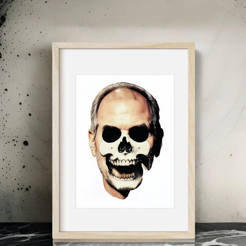 Framed Skull Portrait Decay Series Legends Icons - Legends & Icons