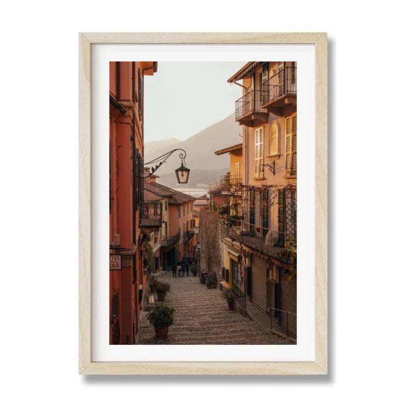 Framed Street Scene Fine Art Print - Framed Fine Art Prints