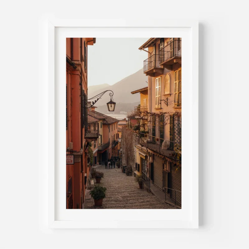 Framed Street Scene Fine Art Print - Framed Fine Art Prints