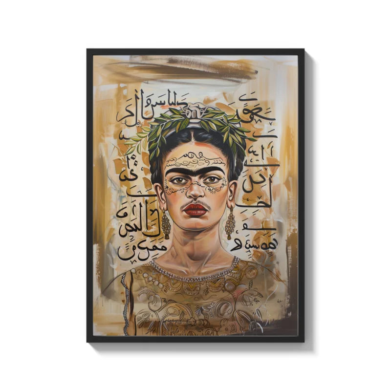 Frida Kahlo Arabic Canvas Prints - Ready to Hang Canvas Prints