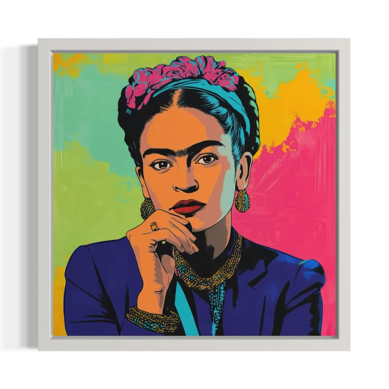 Frida Kahlo Pop Art Canvas Prints - Pop Art