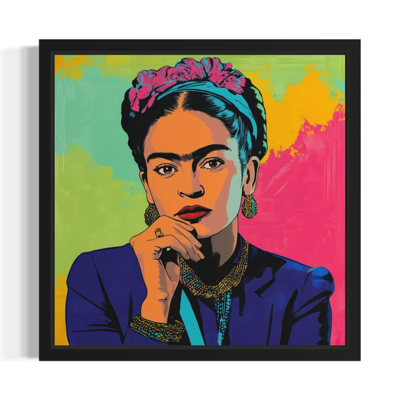 Frida Kahlo Pop Art Canvas Prints - Pop Art