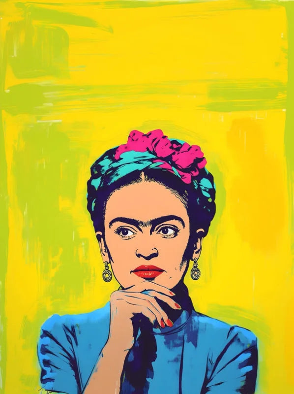 Frida Kahlo Pop Art Canvas Prints - Ready to Hang Canvas Prints