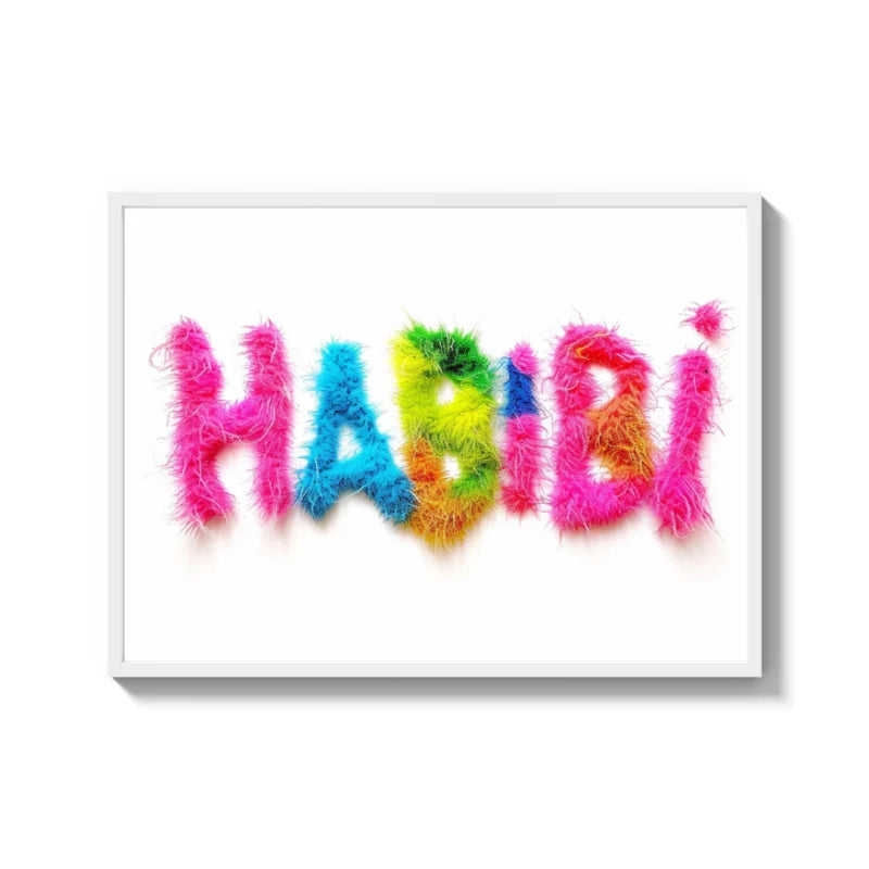 Habibi Canvas Prints Breaking Borders Art - Ready to Hang Canvas Prints