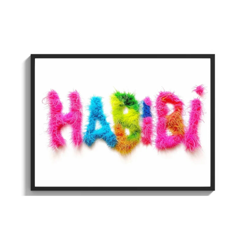 Habibi Canvas Prints Breaking Borders Art - Ready to Hang Canvas Prints