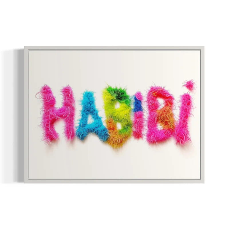 Habibi Canvas Prints Breaking Borders Artwork - Ready to Hang Canvas Prints