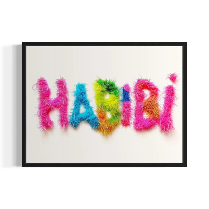 Habibi Canvas Prints Breaking Borders Artwork - Ready to Hang Canvas Prints