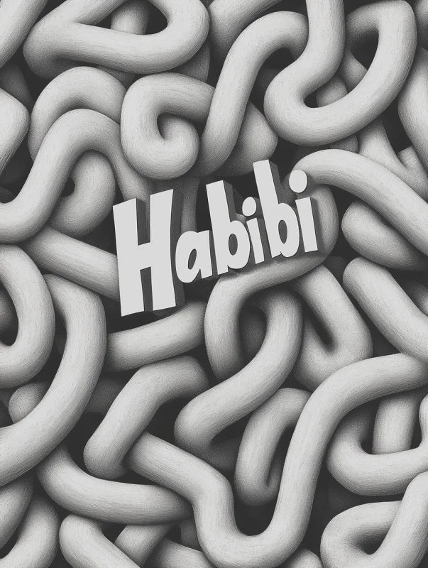 Habibi Noodle Art Canvas Prints Breaking Borders - Ready to Hang Canvas Prints