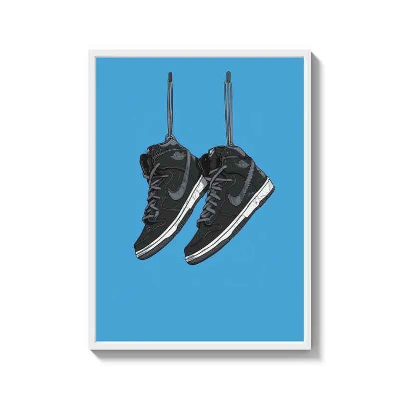 Hanging Sneakers Canvas Prints for Wall Art - Ready to Hang Canvas Prints