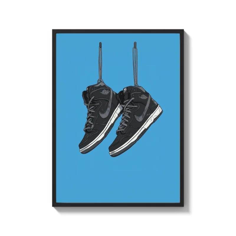 Hanging Sneakers Canvas Prints for Wall Art - Ready to Hang Canvas Prints