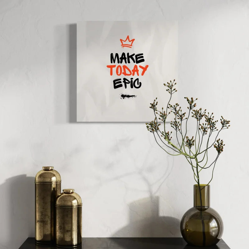 Inspirational Typography Canvas Prints for Walls - Typography & Word Art