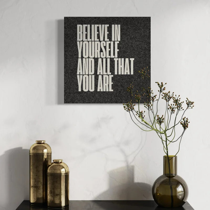 Inspirational Typography Canvas Prints for Walls - Typography & Word Art