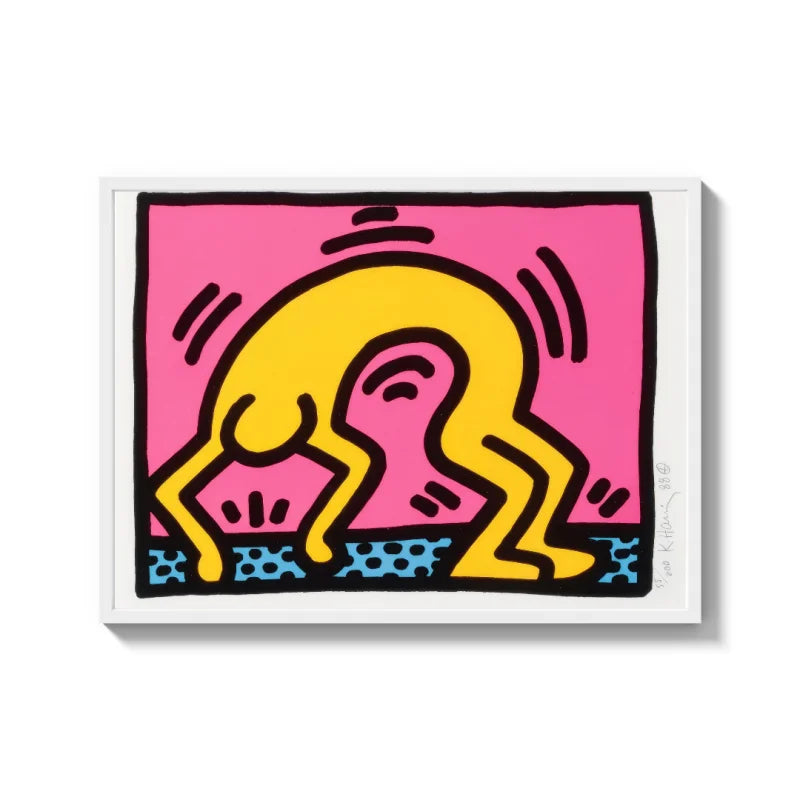 Keith Haring Style Canvas Prints - Ready to Hang Canvas Prints