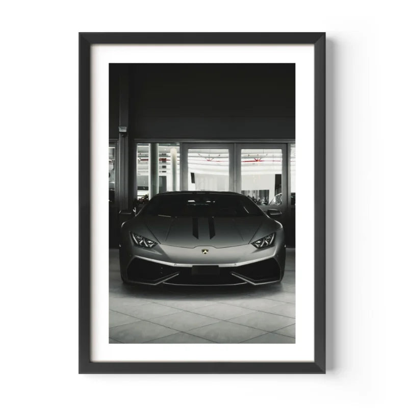 Lamborghini Fine Art Print Framed - Luxury & Lifestyle (Framed Fine Art)