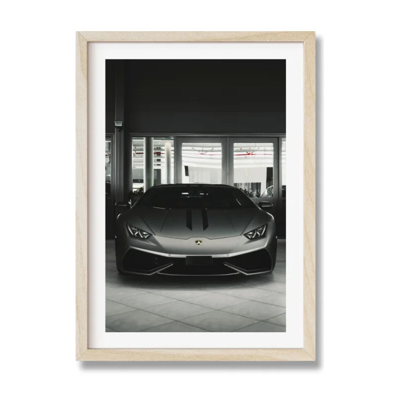 Lamborghini Fine Art Print Framed - Luxury & Lifestyle (Framed Fine Art)