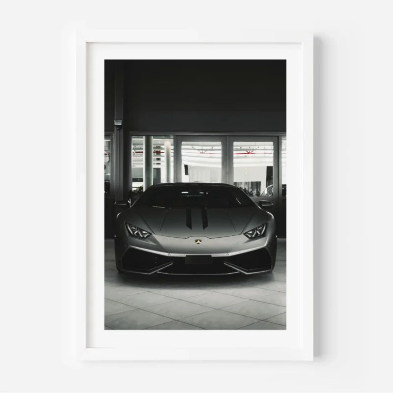 Lamborghini Fine Art Print Framed - Luxury & Lifestyle (Framed Fine Art)