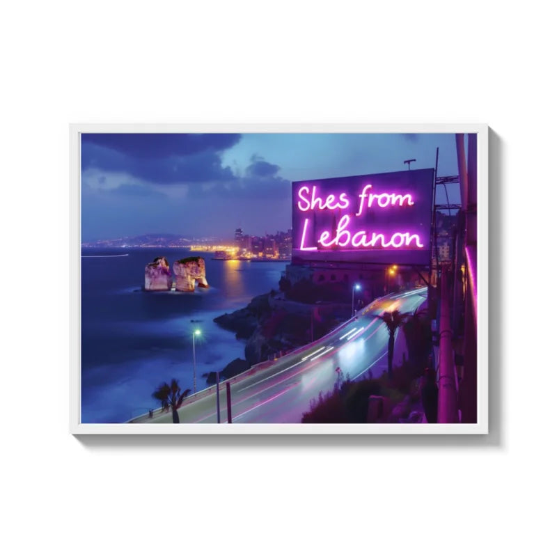 Lebanon Coast Canvas Prints Breaking Borders - Ready to Hang Canvas Prints