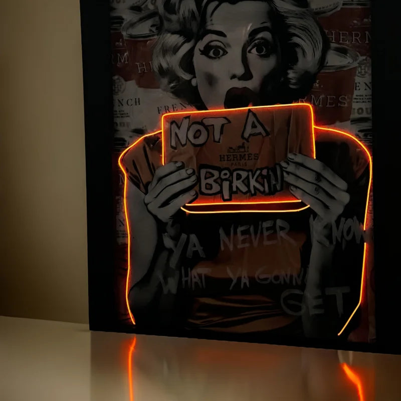 Limited Release Mixed Media LED Canvas - Limited Release Artwork