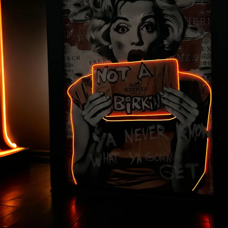 Limited Release Mixed Media LED Canvas - Limited Release Artwork