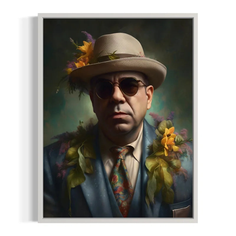 Man in Hat Canvas Prints - Ready to Hang Canvas Prints