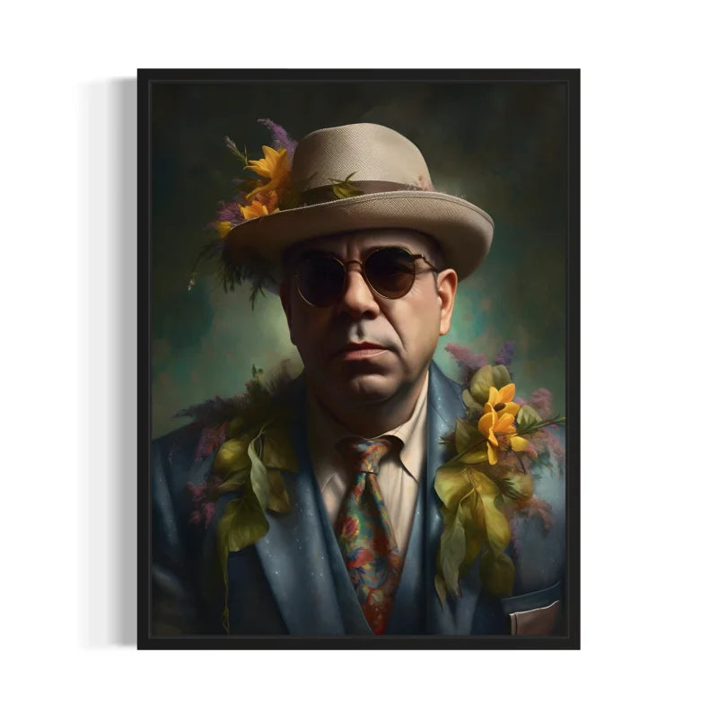 Man in Hat Canvas Prints - Ready to Hang Canvas Prints