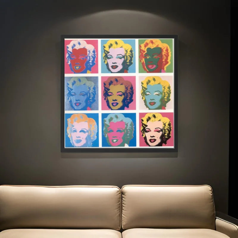 Marilyn Monroe Pop Art Canvas Prints - Pop Art