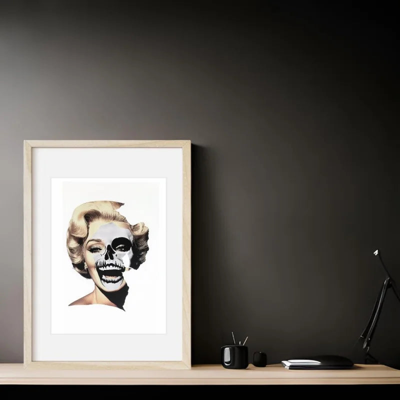 Marilyn Monroe Skull Art Decay Series - Legends & Icons