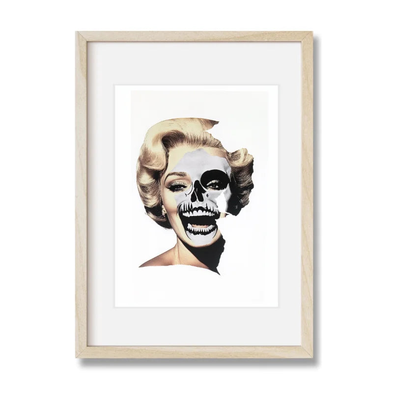 Marilyn Monroe Skull Art Decay Series - Legends & Icons