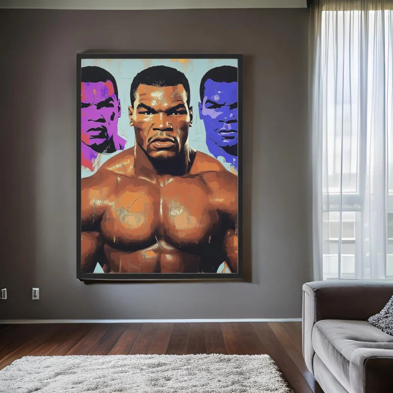 Mike Tyson Pop Art Canvas Prints - Ready to Hang Canvas Prints