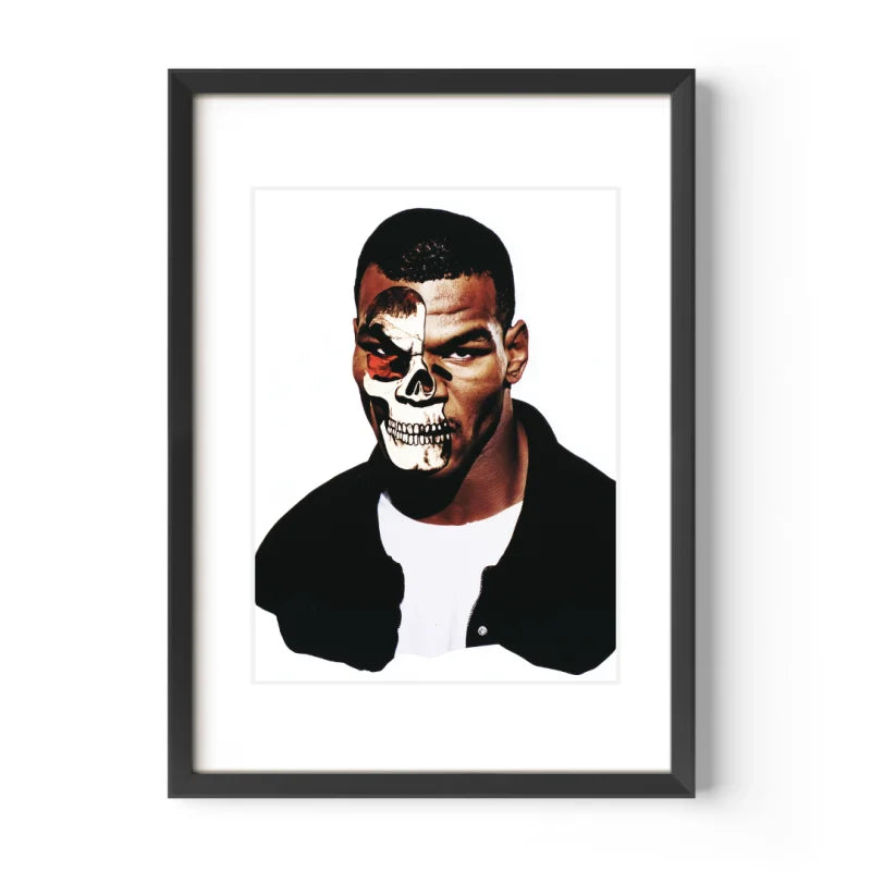 Mike Tyson Skull Portrait Decay Series - Legends & Icons