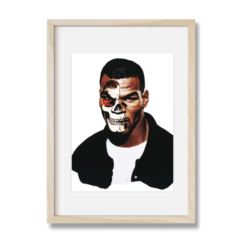 Mike Tyson Skull Portrait Decay Series - Legends & Icons