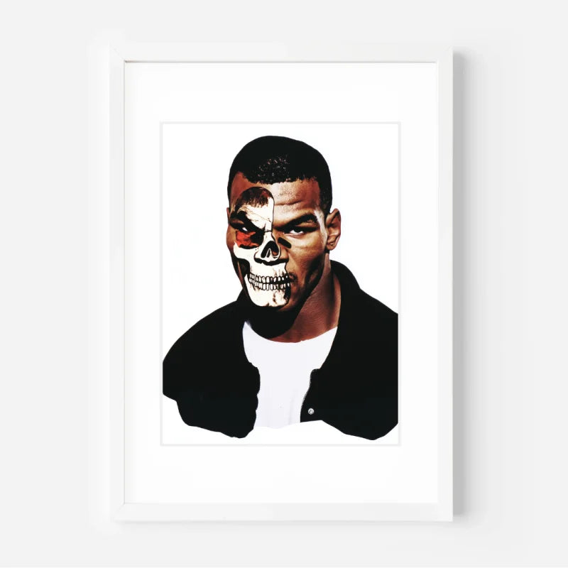 Mike Tyson Skull Portrait Decay Series - Legends & Icons