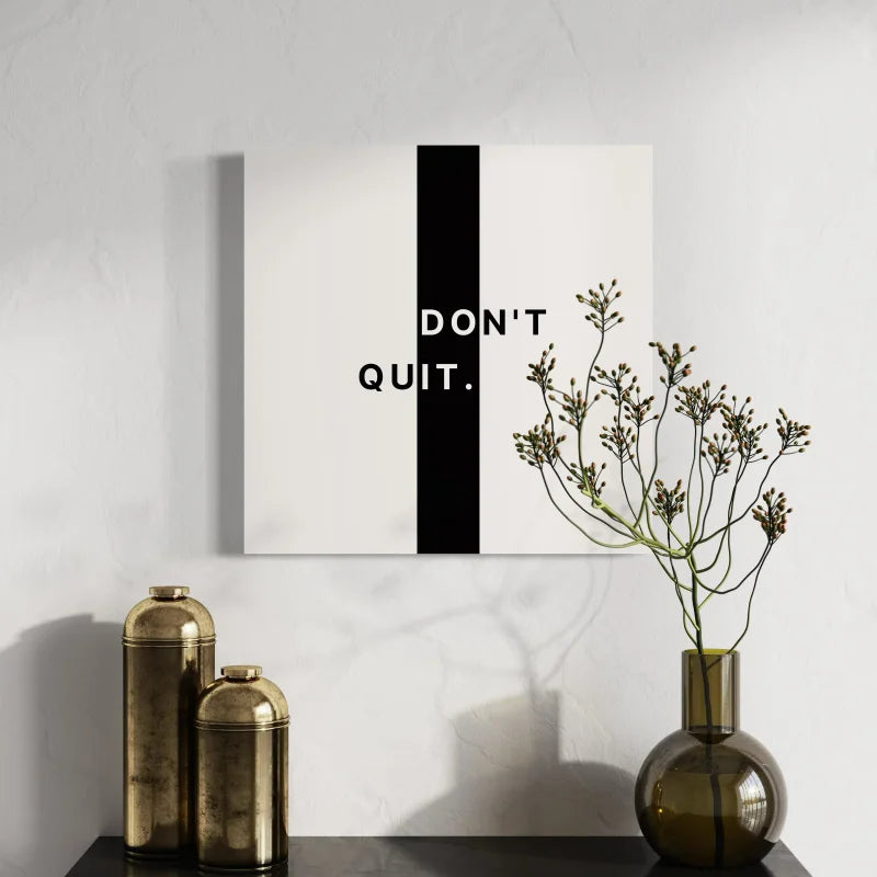 Motivational Canvas Prints for Your Space - Typography & Word Art