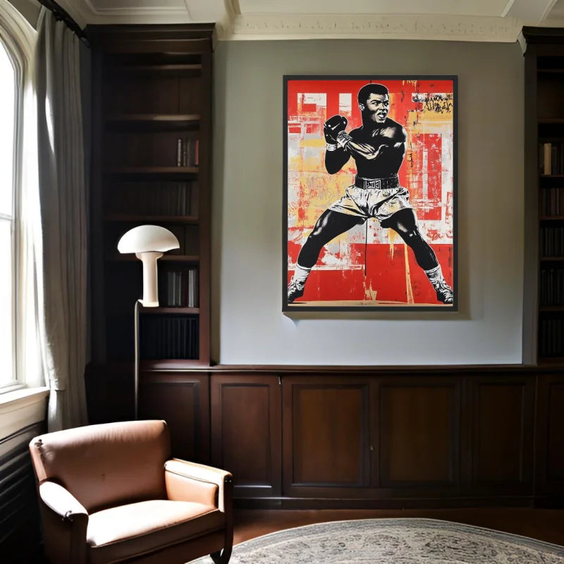 Muhammad Ali Canvas Prints Framed Art - Ready to Hang Canvas Prints