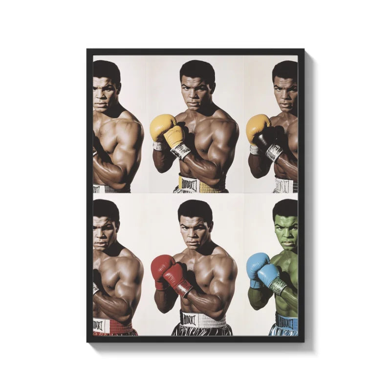 Muhammad Ali Pop Art Canvas Prints - Ready to Hang Canvas Prints