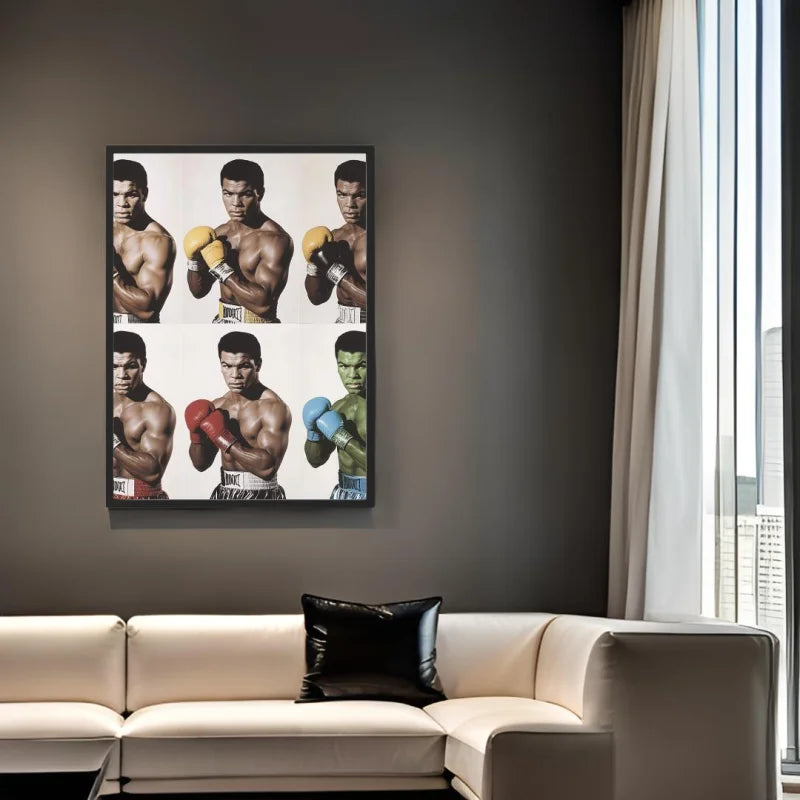Muhammad Ali Pop Art Canvas Prints - Ready to Hang Canvas Prints