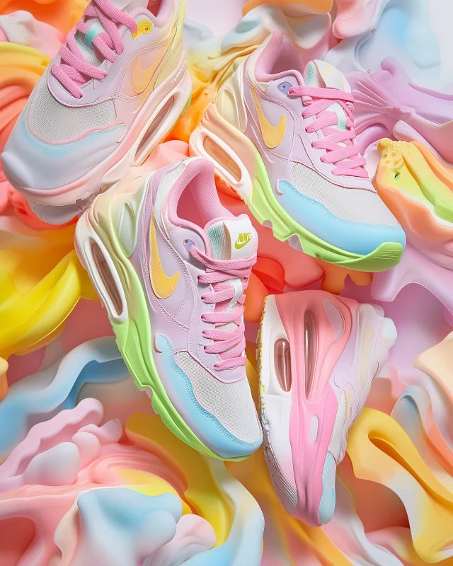 Nike Air Max Pastel Canvas Prints - Ready to Hang Canvas Prints