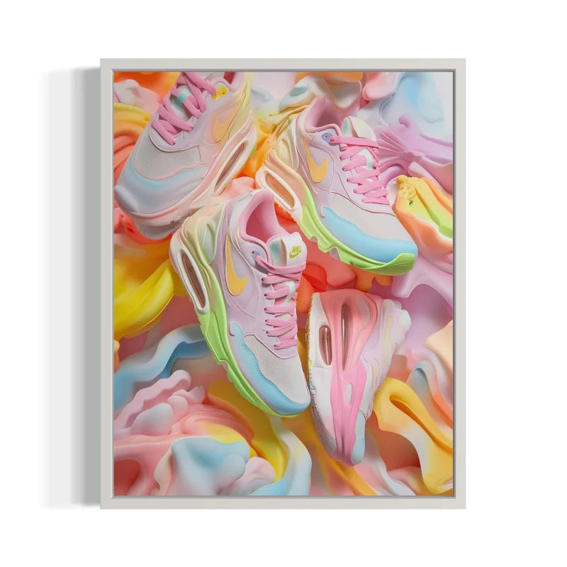 Nike Air Max Pastel Canvas Prints - Ready to Hang Canvas Prints