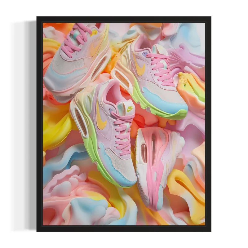 Nike Air Max Pastel Canvas Prints - Ready to Hang Canvas Prints